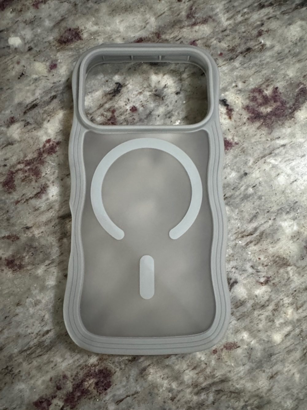 New Gray Magnetic Protective Phone Case